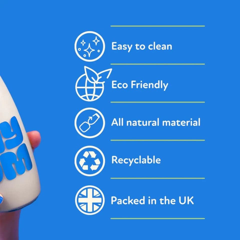 image 1 of MYOM 1L Glass Milk Bottle