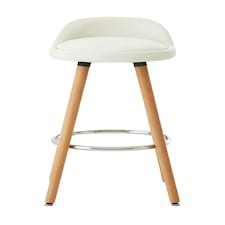 Interiors by Premier Normann White Bar Stool