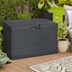 image 3 of 200L Large Lockable Outdoor Garden Storage Box Heavy Duty Patio Cushion Chest