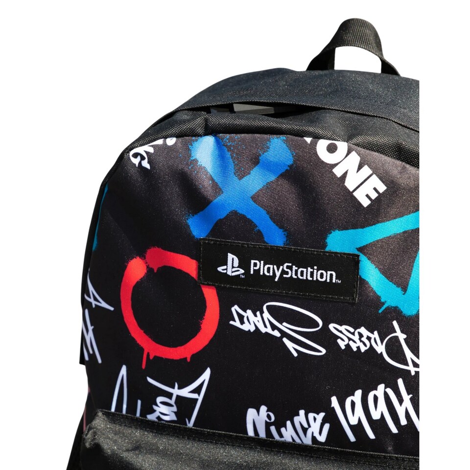 image 1 of Playstation Childrens/Kids Logo Backpack | Multi | Multicoloured | 1