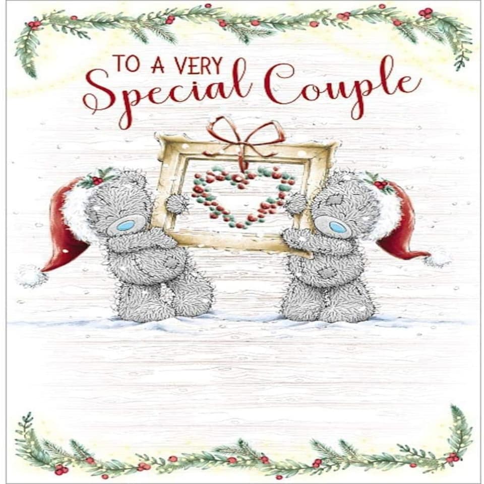 image 1 of Me To You Bear Very Special Couple Christmas Card