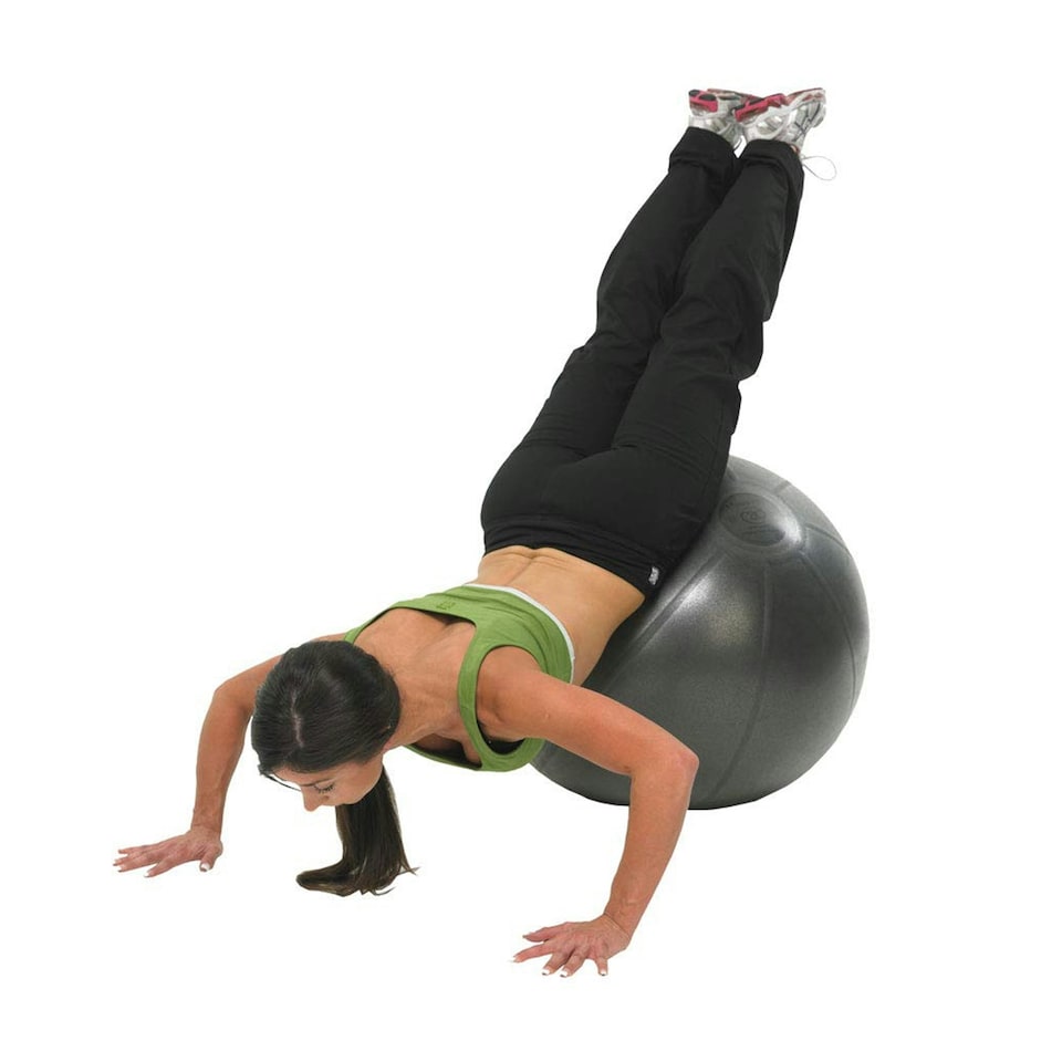image 1 of Fitness Mad Studio Pro Swiss Ball - Grey - 55cm