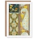 image 1 of Maurice Pillard Verneuil Art Card Peacock Jellyfish Lily Art Nouveau Patterns