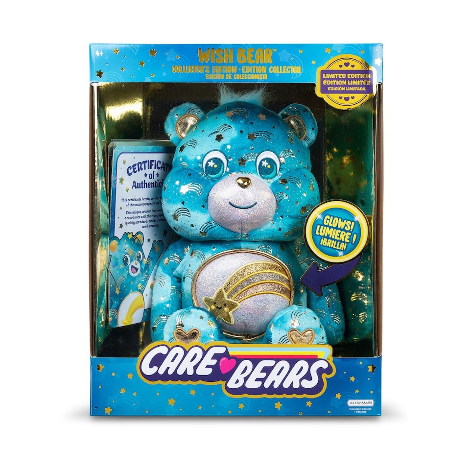 image 1 of Care Bears 35cm Collectors Edition Wish Bear