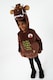 image 2 of Officially Licensed Gruffalo Tabard Unisex Kids Costume - World Book Day, Dress-Up, and Role Play - Ages 3-8 | Brown | Brown | 6-8 years