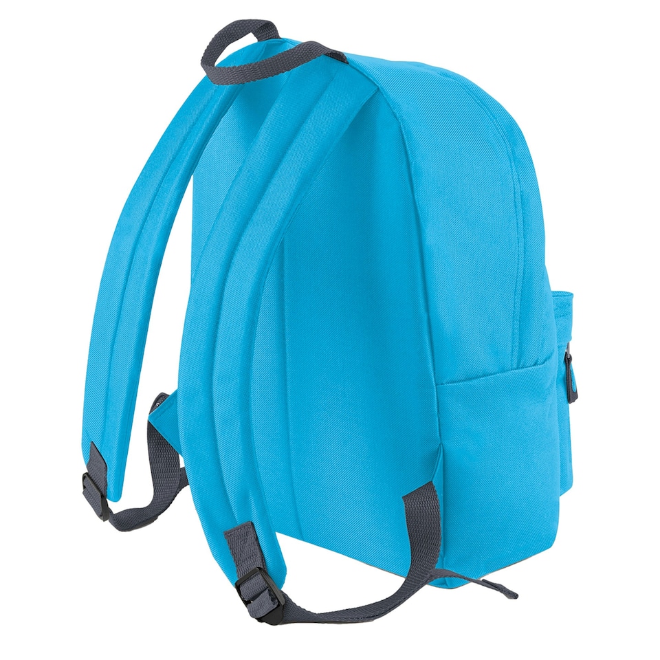 image 1 of Bagbase Childrens/Kids Fashion Backpack - Surf Blue/Graphite - One Size