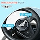 image 4 of AIYAPLAY Bentley Licensed Ride on Car, Foot to Floor w/ Music Horn - White