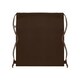 image 2 of MidOcean Panda Recycled Cotton Drawstring Bag - Chocolate - One Size Brown