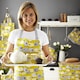 image 3 of Ulster Weavers Dotty Sheep Packable Bag Yellow