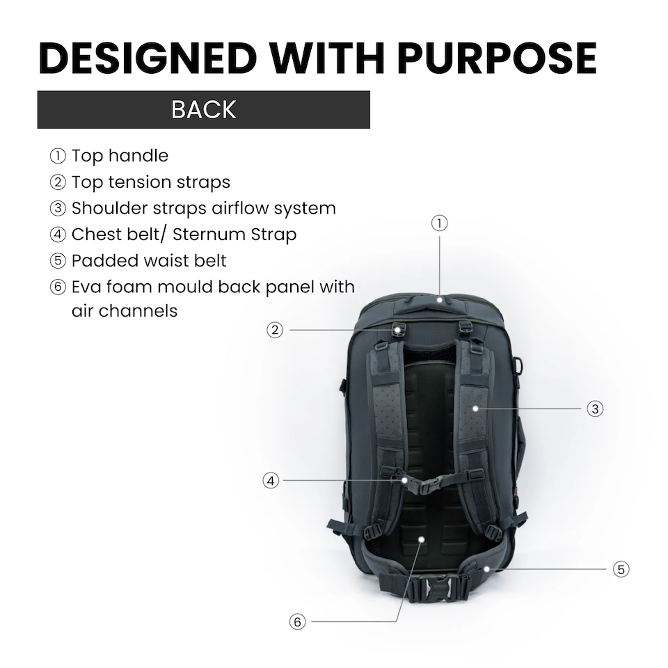 image 1 of ADV Pro Backpack 42L | Grey | Original Grey