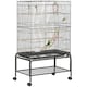image 1 of PawHut Bird Cage, with Stand, Wheels, Toys, for Budgies, Finches, Parakeets