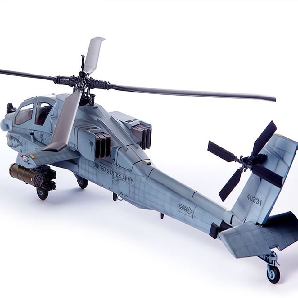 image 1 of Academy AH-64A ANG South Carolina Helicopter Model Kit Scale 1-35
