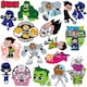 image 4 of Teen Titans Go Deluxe Stickers (Pack of 50) - Multicoloured - One Size