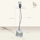 image 3 of HOMCOM Clothes Steamer, Garment Steamer Clothing Wrinkle Remover, Grey