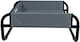 image 3 of Actiaspet Elevated Dog Bed Steel Frame Raised Pet Cot Black or Grey (Grey, Small)