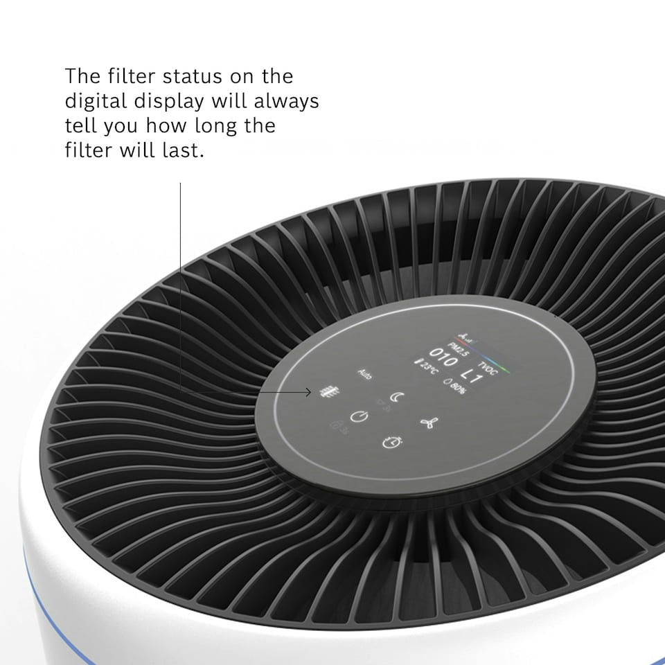 image 1 of Bosch Replacement Filter for Air Purifier Air 6000
