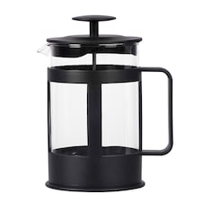 Cafetiere Filter Coffee Tea Pot Press Brewer Maker Glass Plunger Home Kit 800ml | Multi | Black
