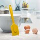 image 4 of Zeal Ergonomic Silicone Spatula, 26cm, Mustard Yellow