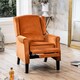 image 5 of Barksdale Recliner Armchair - Orange