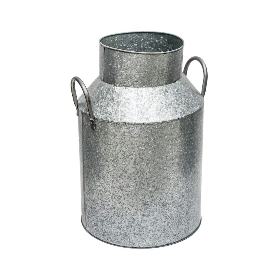 image 1 of Galvanised Milk Churn