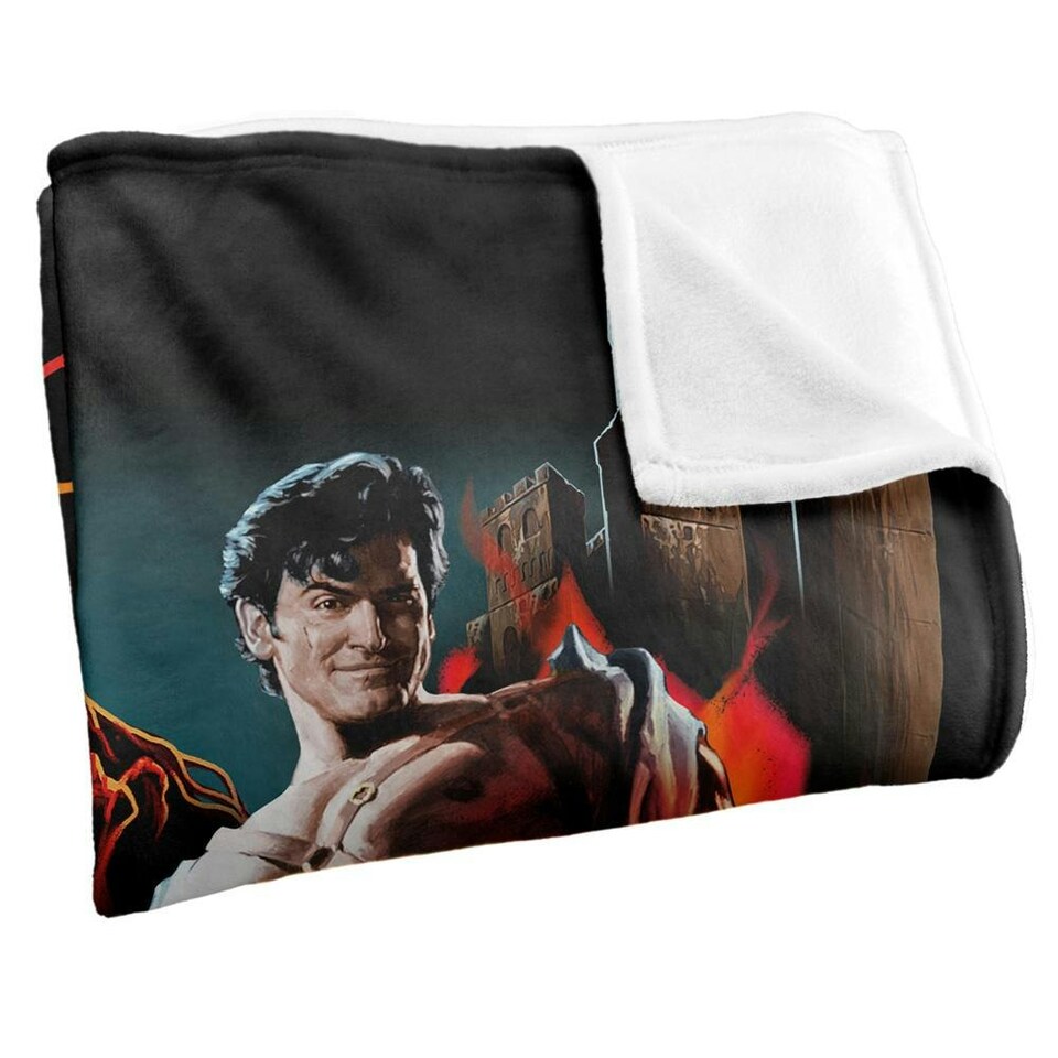 image 1 of Army Of Darkness Painted Evil Blanket - Multicoloured - One Size
