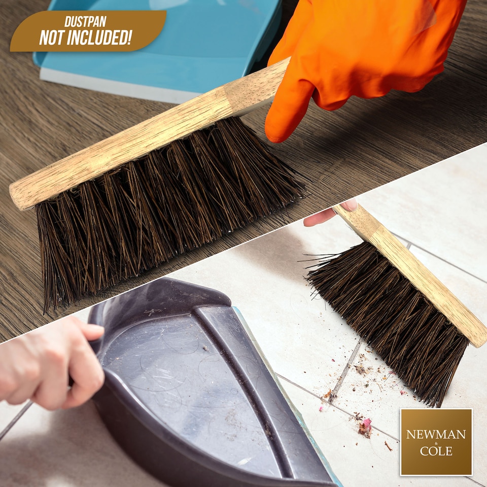 image 1 of Newman and Cole Natural Bassine Wooden Hand Brush