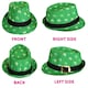 image 5 of Irish Buckle Trilby Hat Green | One Size