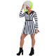 image 1 of Beetlejuice Womens/Ladies Costume | Black | Black/White | 8-10 years | 1