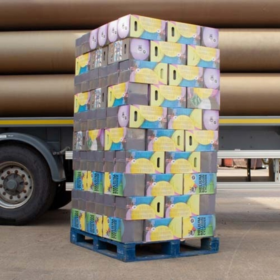 image 1 of Bulk Pack of 24 Small Disposable Helium Gas Canisters