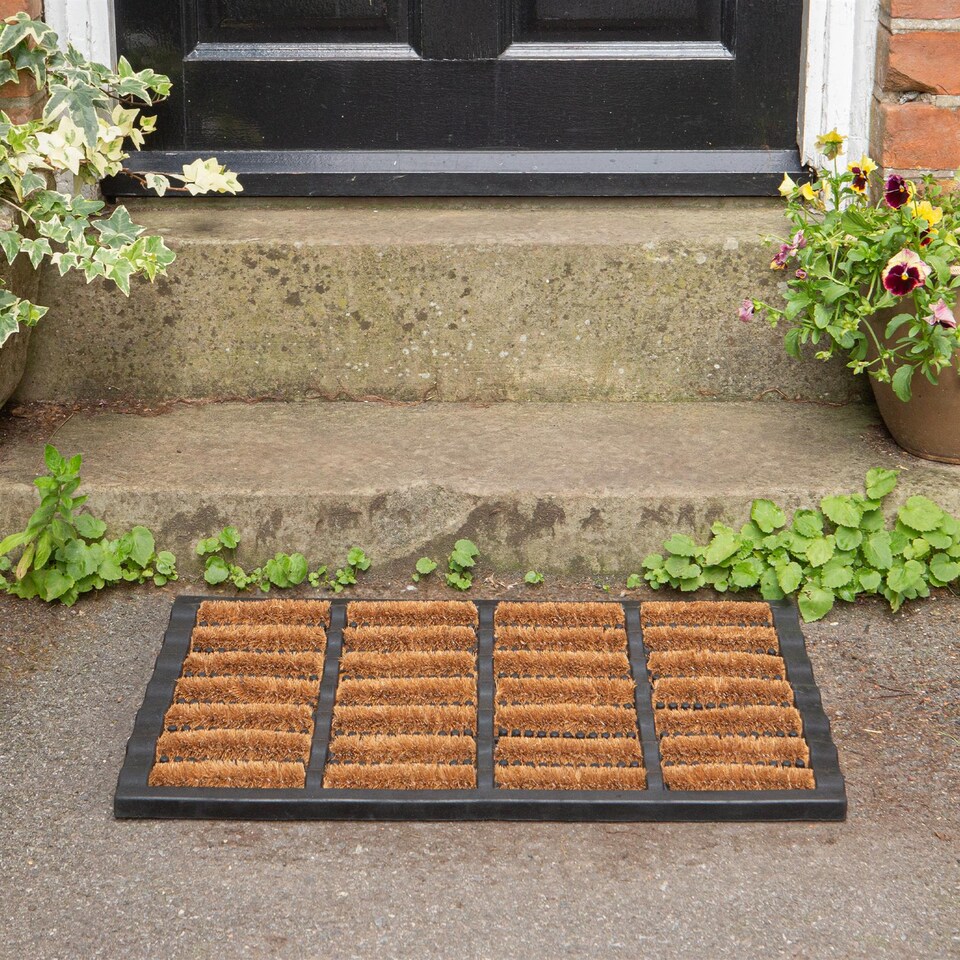 image 1 of Nicola Spring Heavy Duty Scraper Door Mat - 60cm x 40cm