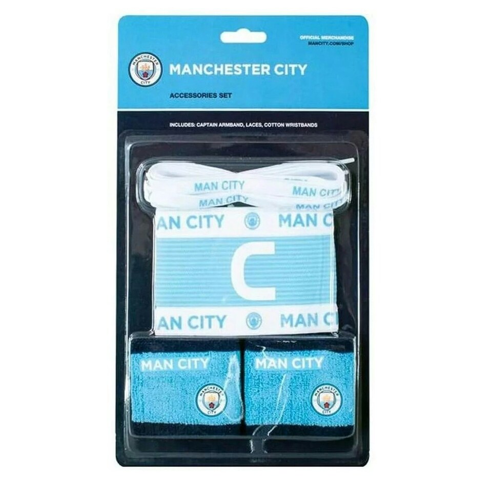 image 1 of Manchester City FC Football Accessory Set
