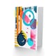 image 2 of Bright Colourful Patterns Circles Abstract Him Her Birthday Card