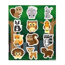 Woodland Animals Sticker Sheet