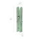 image 10 of JVL 108 Pack Plastic Clothes Pegs, Assorted Colours