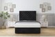 image 1 of Sloomy Mayfair Black Naples Ottoman Bed With Mattress With 54" Floor Standing Headboard 4'6 Double