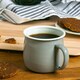 image 4 of Argon Tableware Coloured Enamel Belly Mugs - 375ml - Grey - Pack of 6 Grey