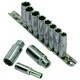 image 1 of 3/8" Drive Double Deep Metric MM Sockets Single Hex 6 Sided 8mm - 19mm 11pc