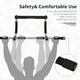 image 5 of HOMCOM Indoor Fitness Door Horizontal Bar Pull-ups Home Gym Upper Body Workout