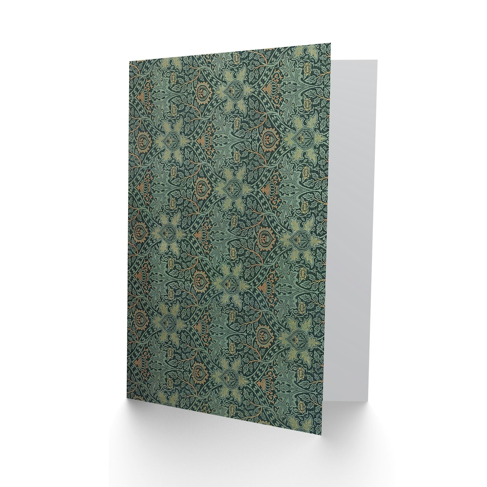 image 1 of William Morris Art Card Ispahan Pattern Arabesque Textile