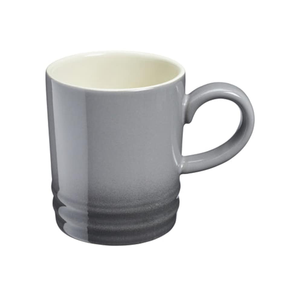 image 1 of Cooks Professional 4 Piece Mug Set |  Durable Dishwasher Safe Stoneware | 350ml | Grey | Grey | 4