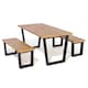 image 1 of Rowlinson Stockholm 4 Seat Dining Set Multi