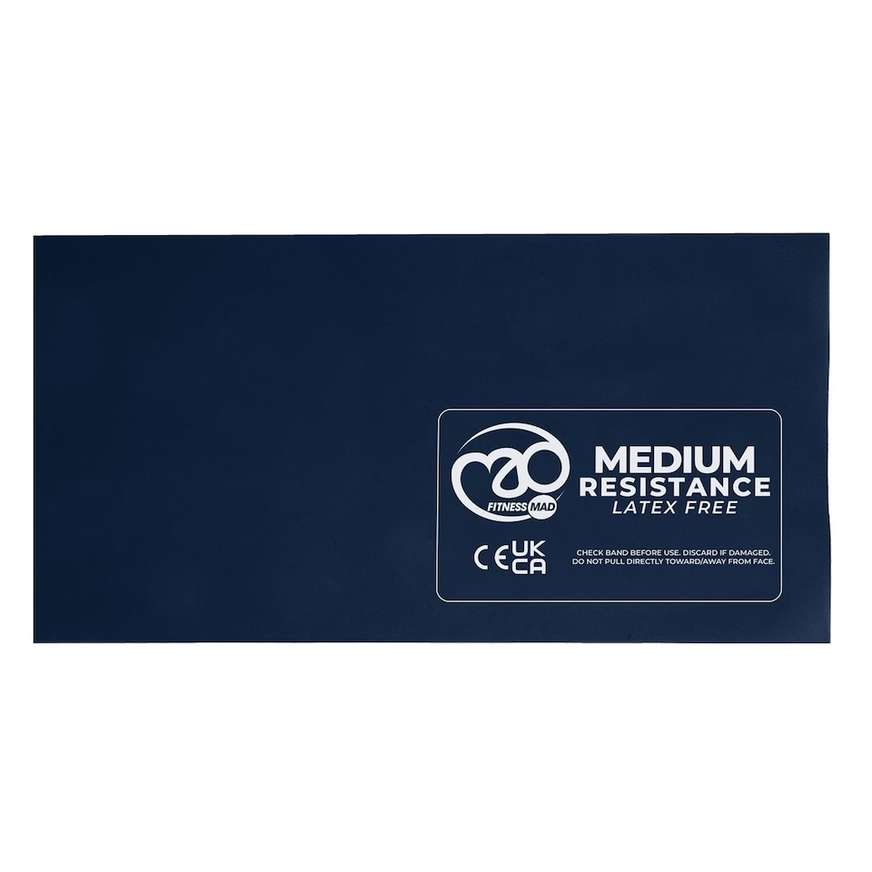 image 1 of Yoga-Mad - Resistance Band (Medium) (Blue)