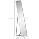 image 7 of HOMCOM Full Length Mirror Dressing Mirror Wall-Mounted Entryway Silver Frame
