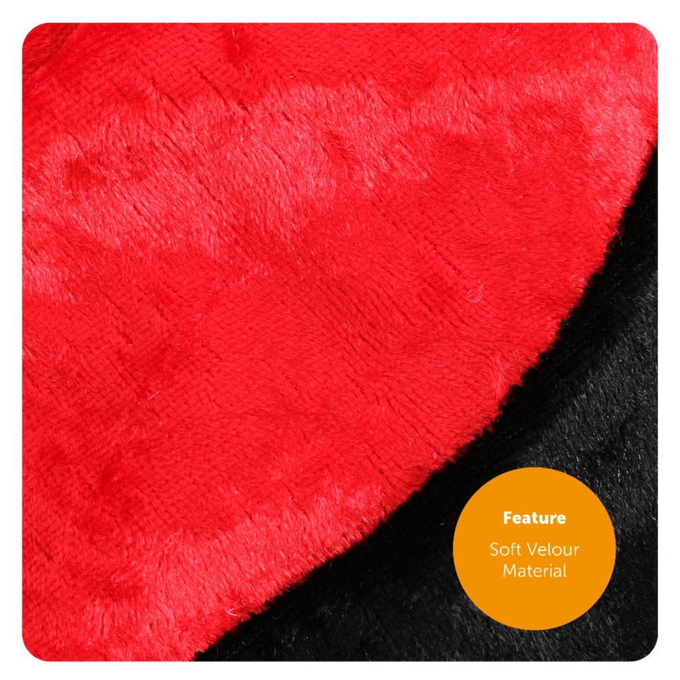 image 1 of Evil Dog Lady Costume with Wig and Gloves | Black | S