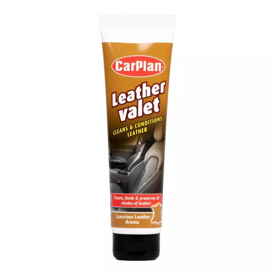 image 1 of CarPlan Leather Valet Cleans & Conditions - 150g x3