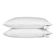 image 1 of Homescapes White Duck Feather Pillow Pair White