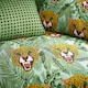image 4 of furn. Untamed Cheetah Botanical King Duvet Cover Set