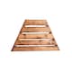 image 4 of Hand Made Chunky Rustic Wooden Garden Furniture Angled Tray