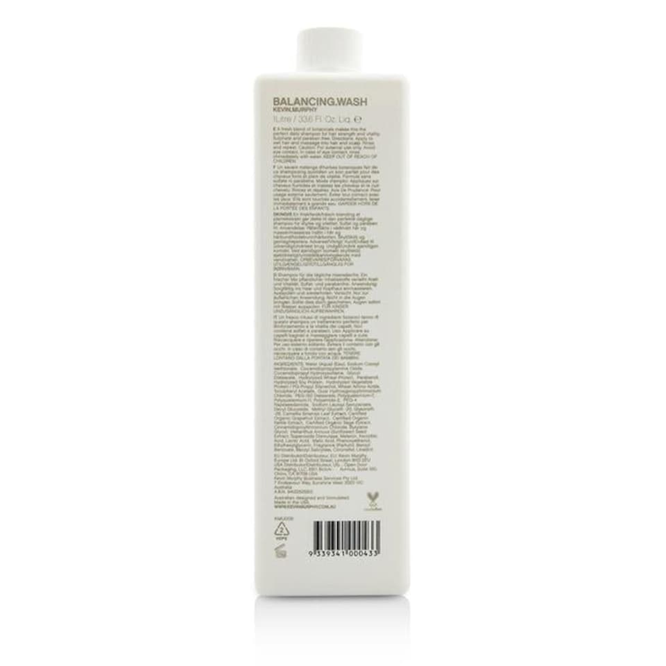 image 1 of Balancing.Wash (Strengthening Daily Shampoo - For Coloured Hair) - 1000 ml/33.6Oz