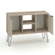 image 5 of Core Products Augusta Driftwood 2 Door Wide Screen TV Unit H57.0cm x W114.5cm x D39.5cm Cream